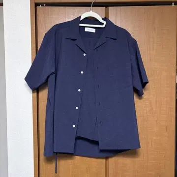셋업 네이비 반팔 셔츠 XL 사이즈