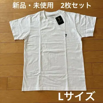WESTERN POLO TEXAS 화이트 티셔츠 L 사이즈 2장 세트