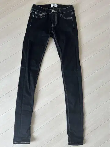 GYDA 블랙 스키니 데님 xxs