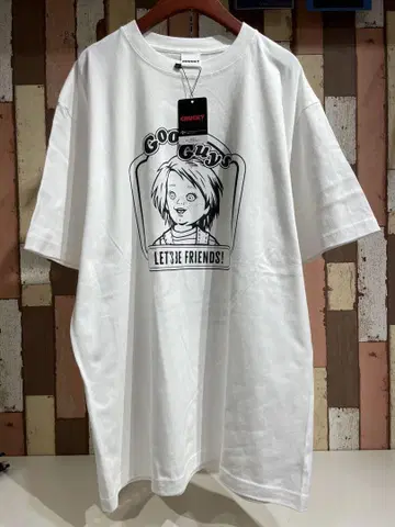 CHUCKY 티셔츠 CP2502 화이트 M