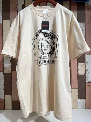 CHUCKY 티셔츠 CP2502 베이지 M