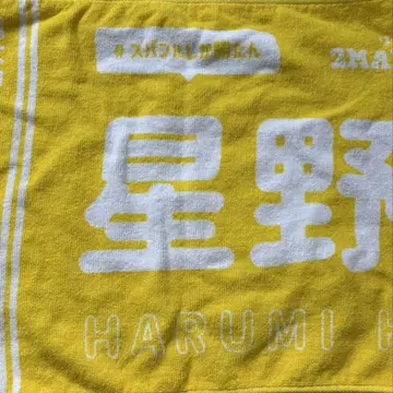 호시노 하루미 타월 2장 세트