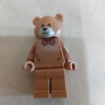 레고 미니 피규어 곰 인형옷