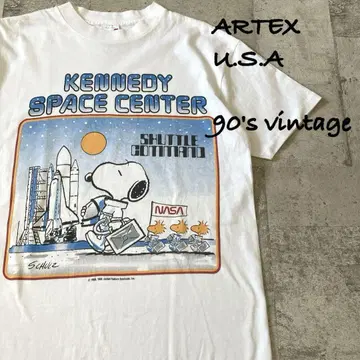 90's ARTEX KENNDY SPECE CENTER NASAT 셔츠