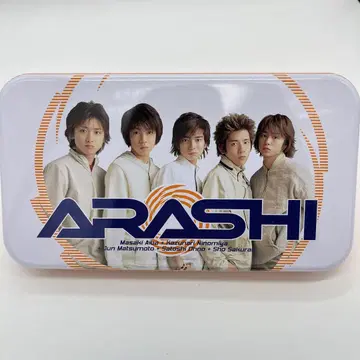 덤 포함] 아라시 2001 캔 펜 케이스 쟈니쇼 굿즈