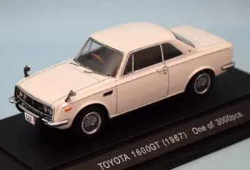 MMP 1/43 EBBRO 토요타 1600GT 5 1967 화이트 366