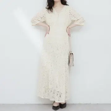 레트로 레이스 원피스 natural couture