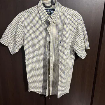 Ralph Lauren Blake 반팔 셔츠 체크 무늬