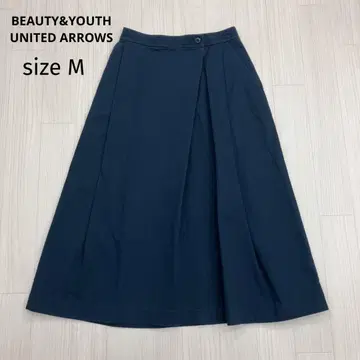 BEAUTY&YOUTH UNITED ARROWS 랩 스타일 치노 스커트