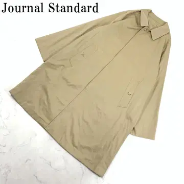 LA6969 저널 스탠다드 코튼 스텐카라 코트 베이지 L