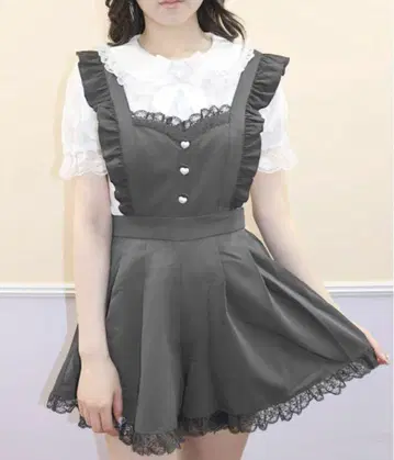 시크릿허니 어깨 프릴 살로펫