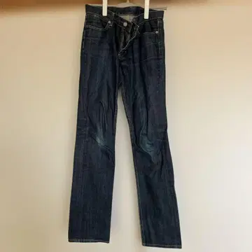 다크 블루 스트레이트 데님