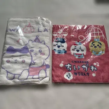 치이카와 치이카와 (먼작귀) 페이스 타월 새상품 세트