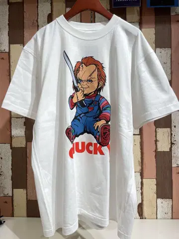 CHUCKY 티셔츠 CP2501 화이트 XL