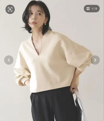 안피로 BEAUTY FORM JERSEY 키넥 풀오버