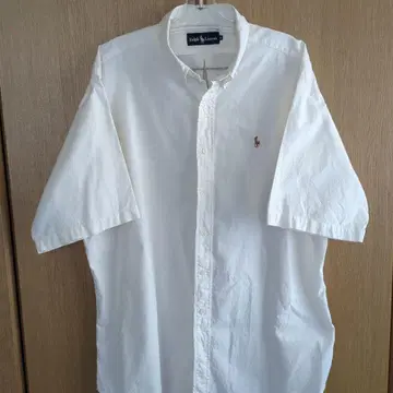 Ralph Lauren 반팔 셔츠 LL 화이트