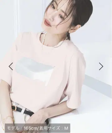 글로벌 워크 리치 클린 T 페일 핑크 L 사이즈