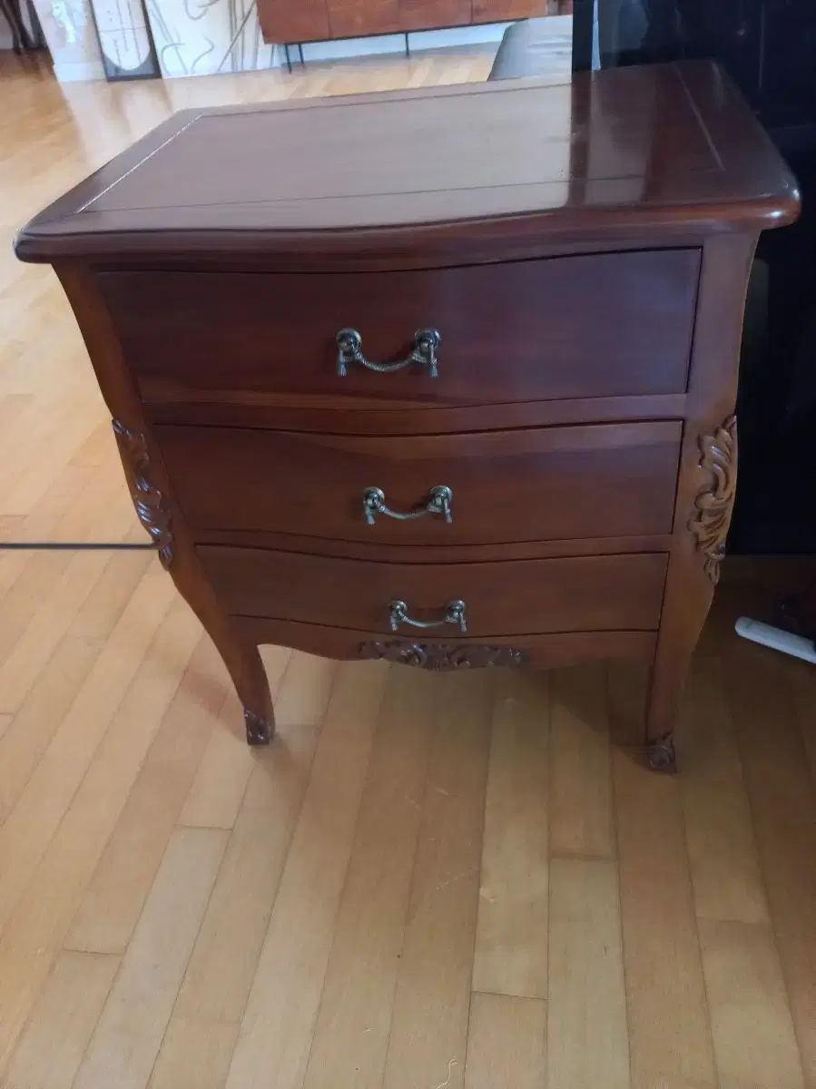 Antique furniture bedside table console
