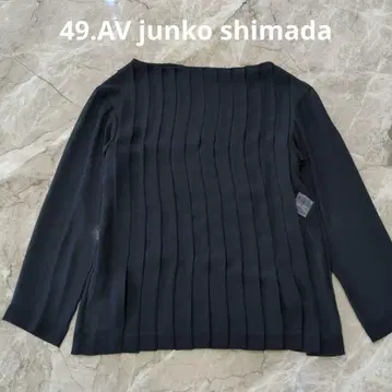 플리츠 플리츠 블라우스 긴팔