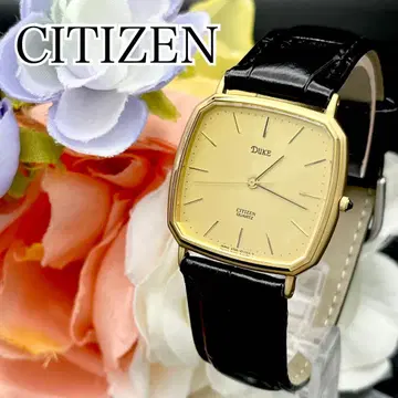 작동 손목시계 CITIZEN DUKE 시티즌 골드 벨트 새상품 E31