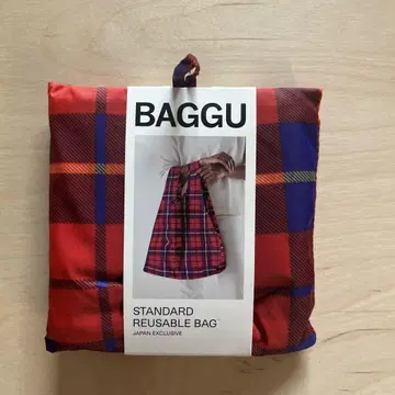 BAGGU 스탠다드 타탄 체크 바구