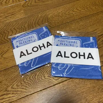 ALOHA 손수건 2장