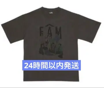 FAM timelesz 티셔츠 차콜 그레이