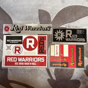 RED WARRIORS 스티커 세트