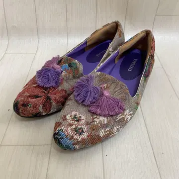 티티카카 에스닉 로퍼 신발 M 23.5cm