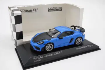 1/43 포르쉐 718 (982) 케이맨 GT4 RS 샤크 블루
