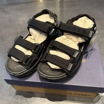 샌들 M 26cm GERRY 제리 블랙 검정 남성용 여성용