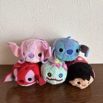쯔무쯔무 스티치, 릴로, 제로, 샐리 봉제 인형 세트