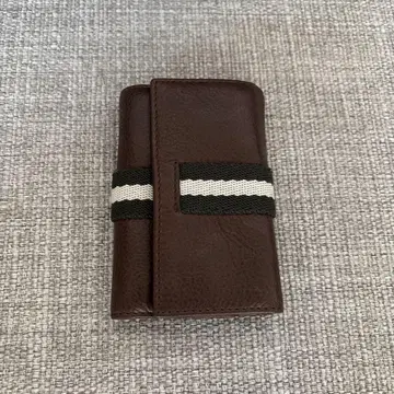 BALLY 키케이스 브라운