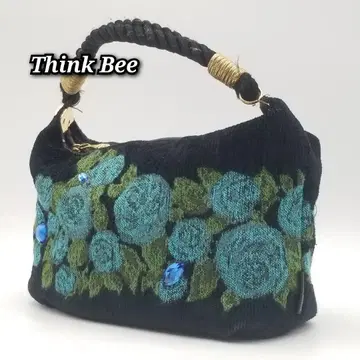 고품질 Think Bee 핸드백 미니 백 자수
