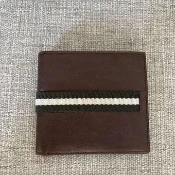 BALLY 두겹 지갑 브라운 미사용 새상품