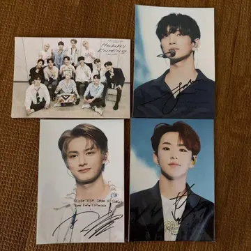 세븐틴 해피 엔딩 로손 프린트
