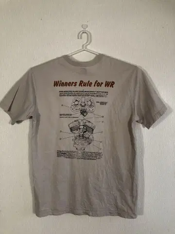 WEST RIDE 웨스트 라이드 티셔츠 베이지
