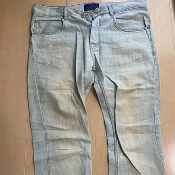 Bershka 라이트 블루 데님 팬츠