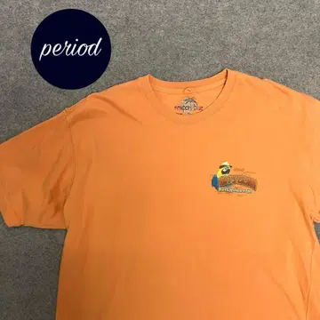 P2041 뉴포트 블루 파티 아일랜드 프린트 티셔츠