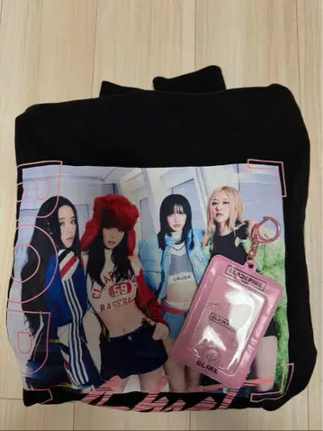 블랙 핑크 라이브 투어 후드티 패스 케이스 포함