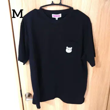 현지 최고! 다이사부로 티셔츠 M 사이즈 블랙 가슴 포켓 돈키호테