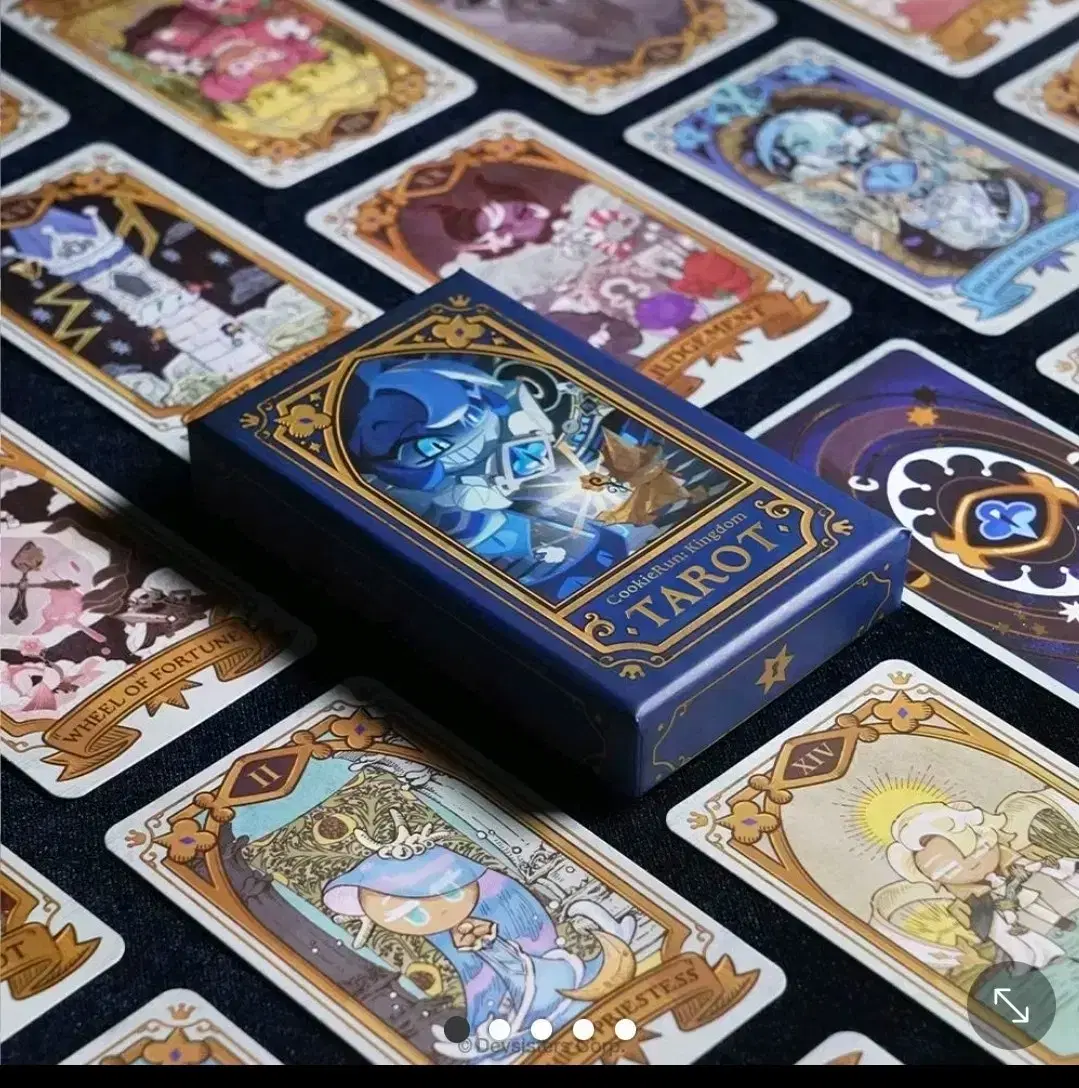 Cookie Run Kingdom Carnival of Lies Tarot Cards