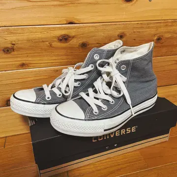 CONVERSE ALL STAR 그레이 하이컷 22cm