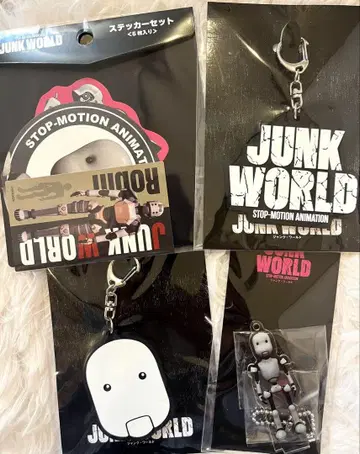 영화 JUNKWORLD 굿즈 4종 세트