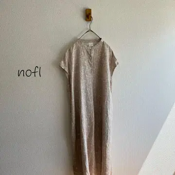 nofl 린넨 플라워 프린트 원피스 K89