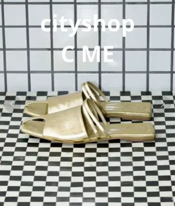 cityshop C ME new tong sandal(36) 골드