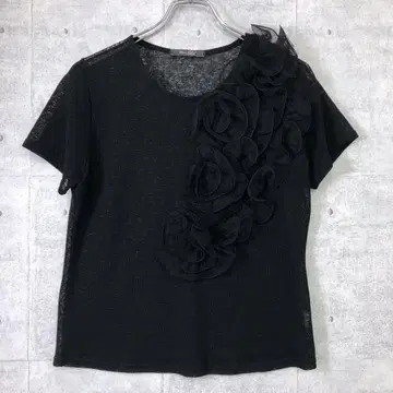 Ritch my Rch 플라워 반팔 니트