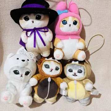모프 샌드 봉제 인형 키링 스트랩 묶음 판매 인형옷