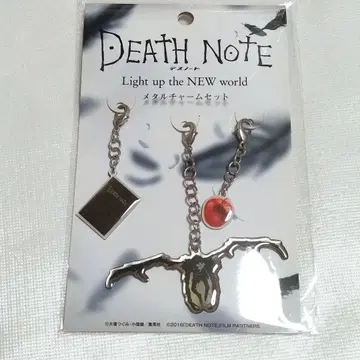 레어 DEATH NOTE 데스노트 메탈 참 세트 극장판 한정품