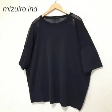 mizuiro ind 미즈이로 인드 시어 니트 오버 사이즈 코튼